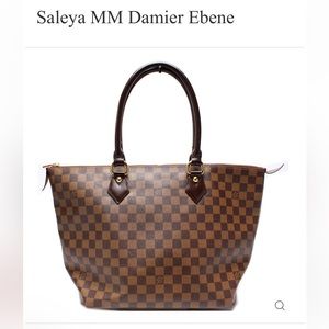 Saleya MM Damier Ebene Louis Vuitton